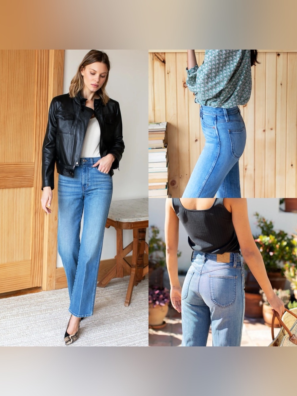 Emerson Fry Twin Doves Treasure Straight Jeans Worn Blue 30 EUC
